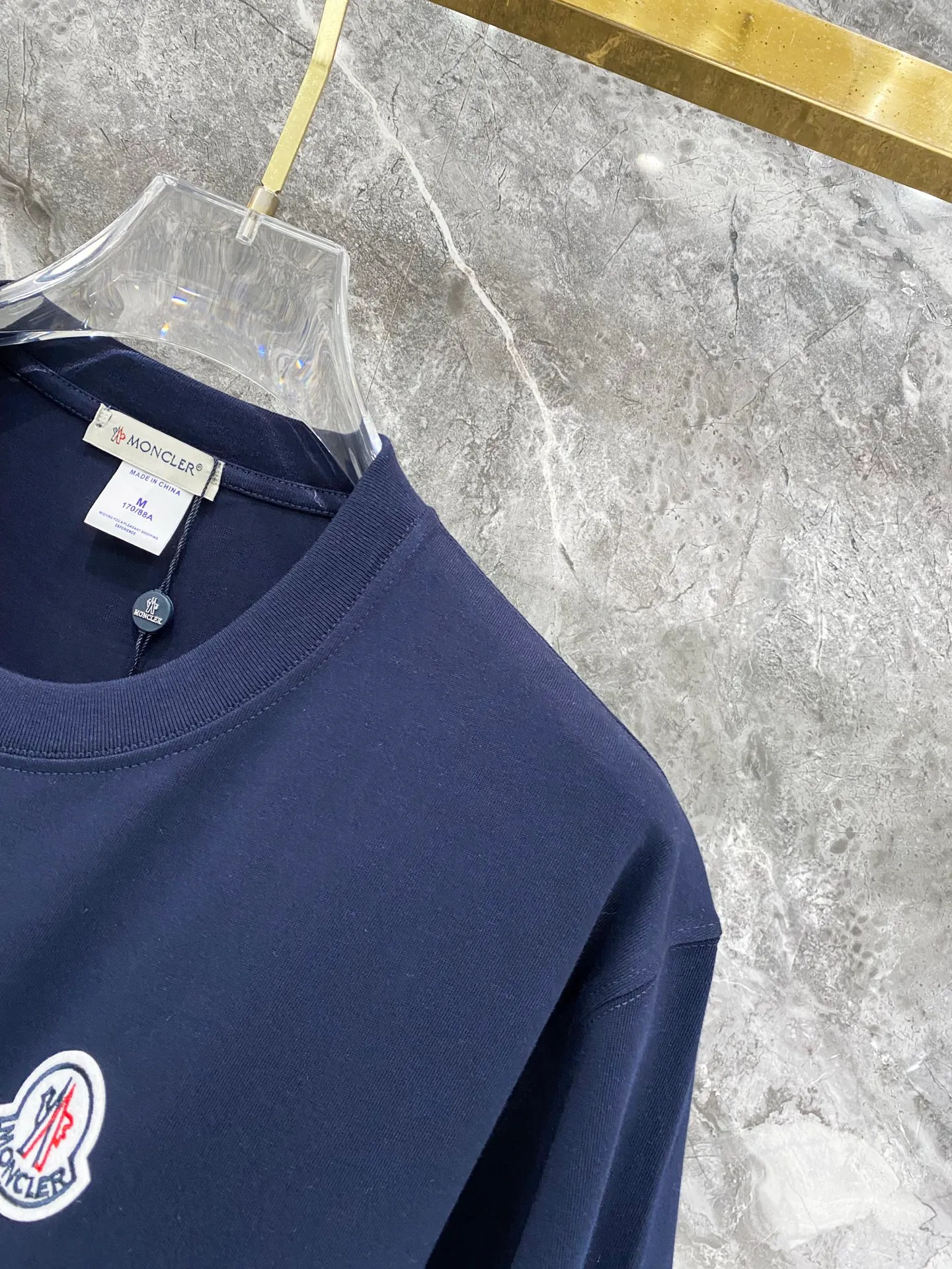 Moncler/ ，300 ，Classic logo ， Quality Original ， ， ， Premium 。 ！ :Black White，Royal Blue Sizes: S-XXL :300g